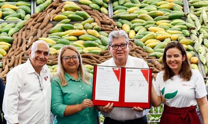 João Azevêdo autoriza investimentos de R$ 5,1 milhões na agricultura familiar e fortalece ações de segurança alimentar