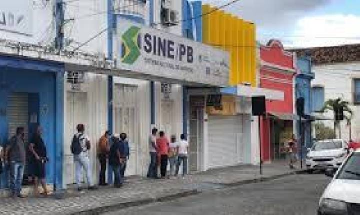 Sine-PB oferta mais de 690 vagas de emprego em 12 municípios paraibanos